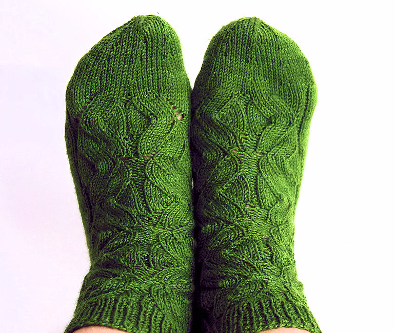 Apila Socken in petersiliengrün